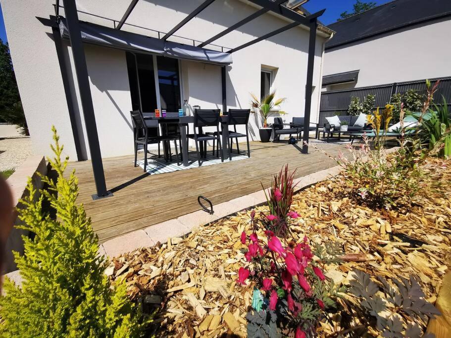 Maison Familiale 6 Personnes Miniac-Morvan Extérieur photo