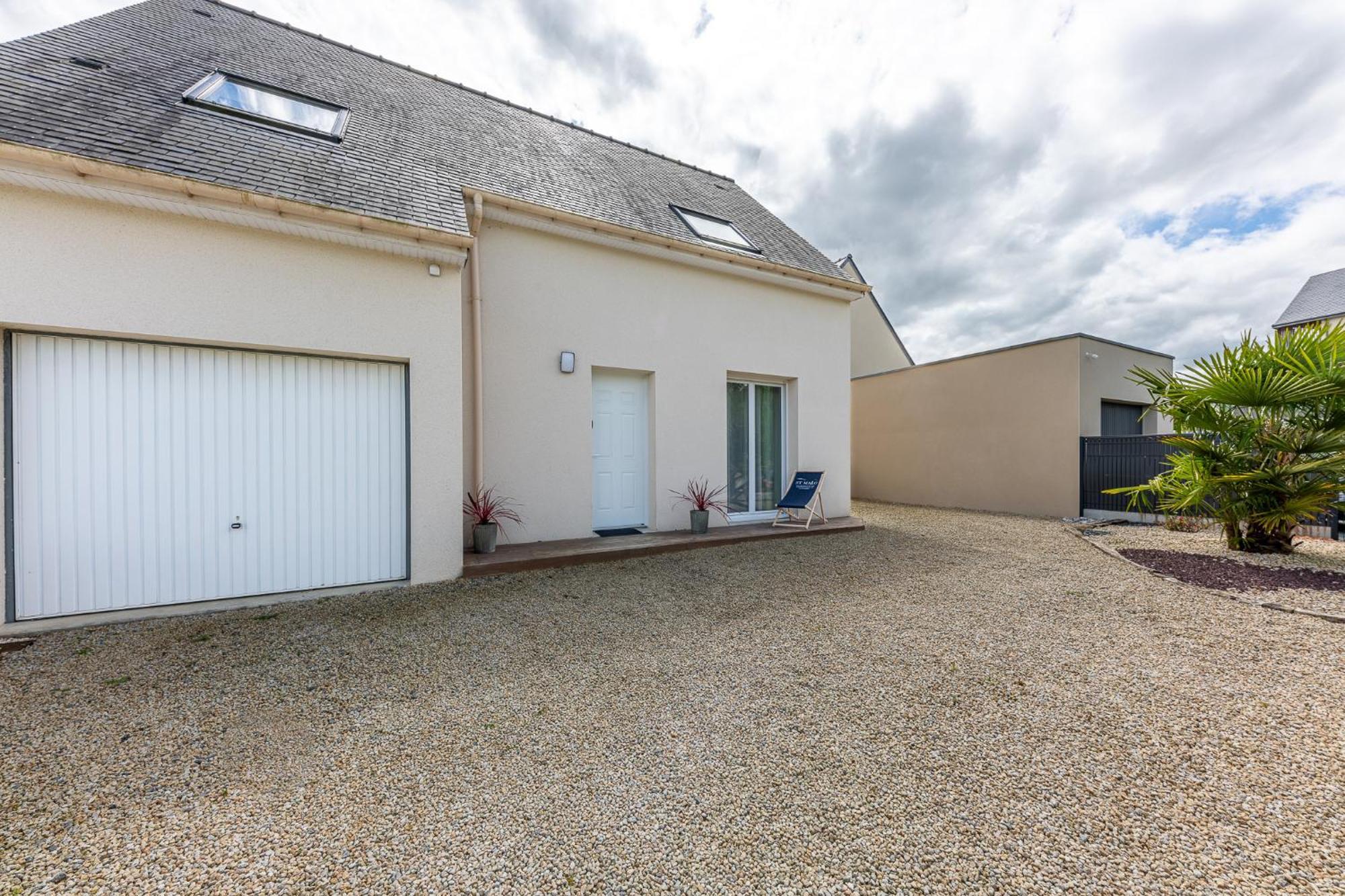 Maison Familiale 6 Personnes Miniac-Morvan Extérieur photo
